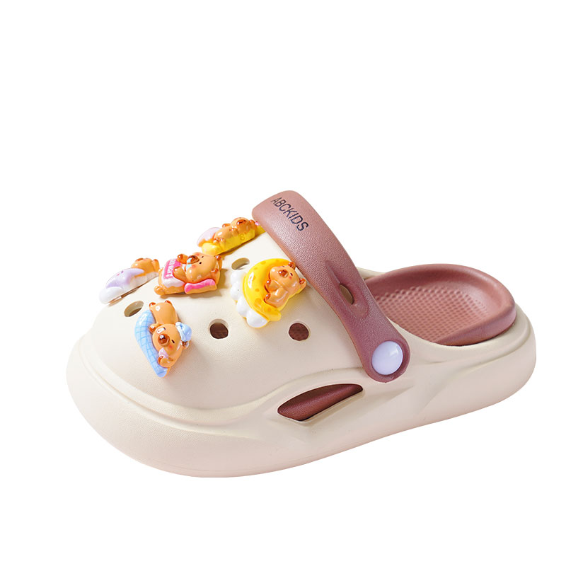 Детские тапочки: нескользящие, износостойкие, легкие, амортизирующие, дышащие ABC KIDS, белый/коричневый
Детские тапочки: нескользящие, износостойкие, легкие, амортизирующие, дышащие ABC KIDS, белый/коричневый