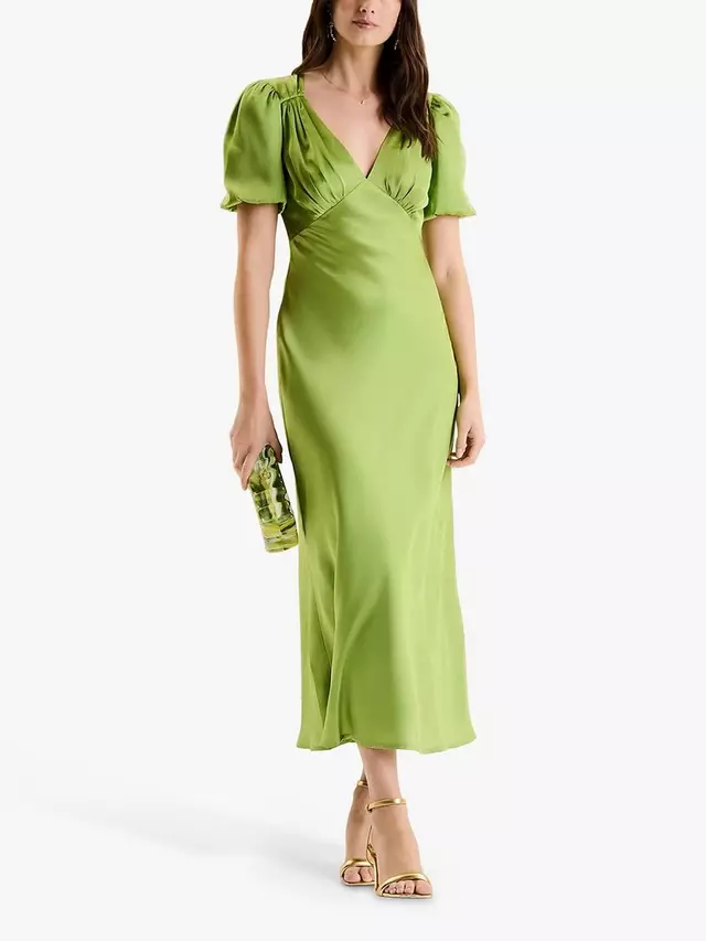 Платье OMNES Rosie Puff Sleeve, цвет sage/green 
Платье OMNES Rosie Puff Sleeve, цвет sage/green