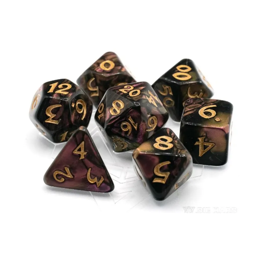 Полисет — Элессия, Дагда с золотом (7), Polymer Poly Sets (Die Hard Dice)
Полисет — Элессия, Дагда с золотом (7), Polymer Poly Sets (Die Hard Dice)