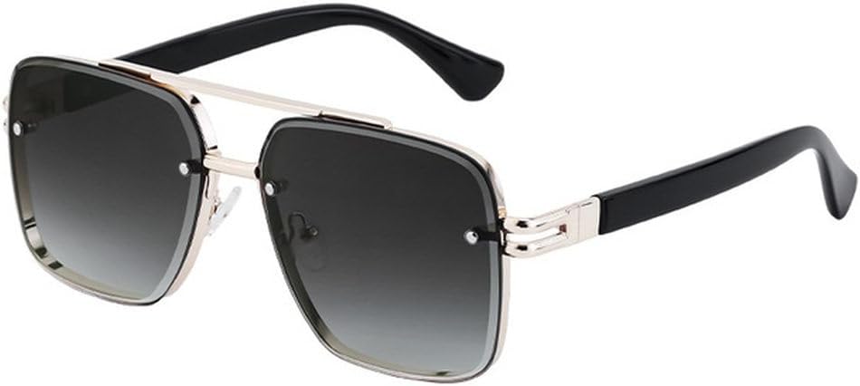 Мужские солнцезащитные очки с двойными заклепками в стиле ретро, женские солнцезащитные очки с зеркальным покрытием для вождения, модные солнцезащитные очки UV400, SUN2738 Generic, Black Gold
Мужские солнцезащитные очки с двойными заклепками в стиле ретро, женские солнцезащитные очки с зеркальным покрытием для вождения, модные солнцезащитные очки UV400, SUN2738 Generic, Black Gold