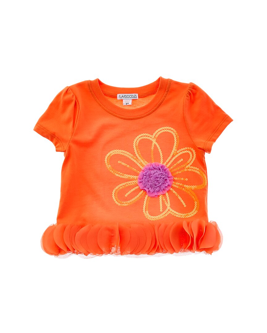 Flapdoodles Топ с тюльпановыми рукавами, оранжевый
Flapdoodles Топ с тюльпановыми рукавами, оранжевый