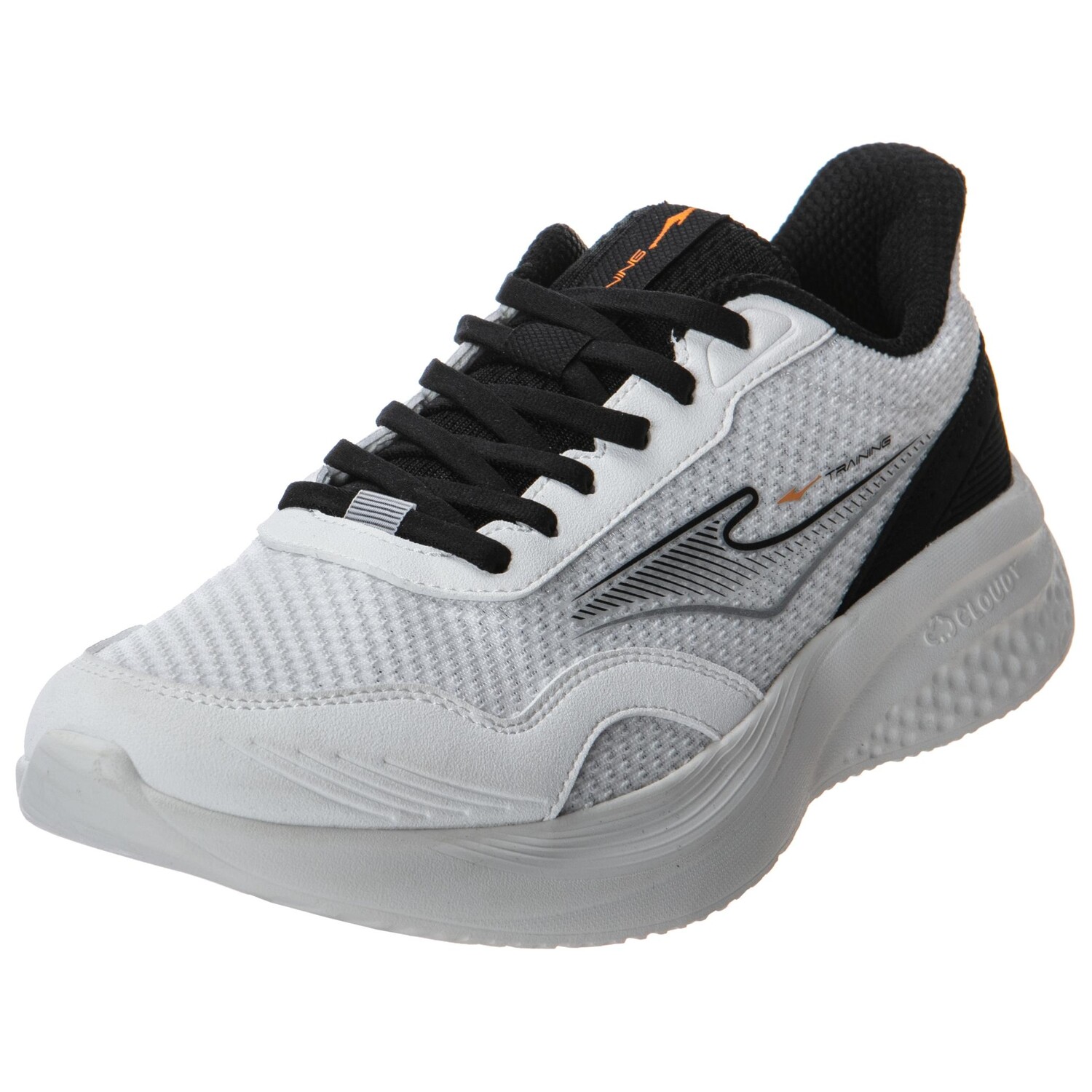 Кроссовки мужские низкие микрокристаллические белый/орто-черный Erke
Кроссовки мужские низкие микрокристаллические белый/орто-черный Erke