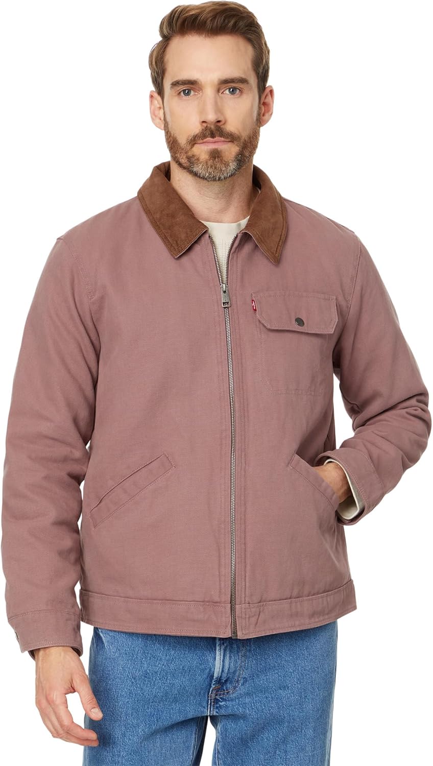 Куртка Levi's Workwear из хлопчатобумажной ткани с вельветовым воротником и воротником Depot, Mauve Quilt Lined
Куртка Levi's Workwear из хлопчатобумажной ткани с вельветовым воротником и воротником Depot, Mauve Quilt Lined