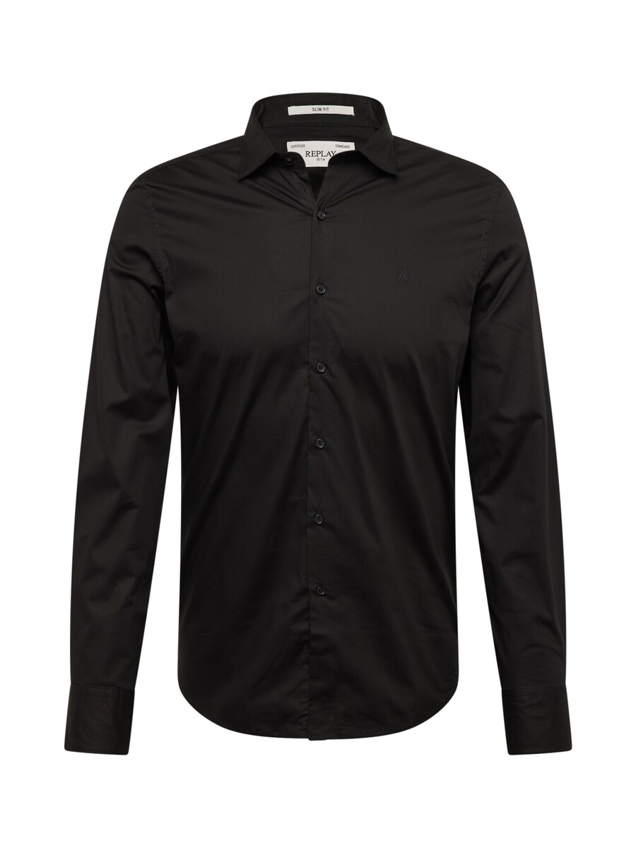 Рубашка Slim Fit на пуговицах REPLAY, Black
Рубашка Slim Fit на пуговицах REPLAY, Black