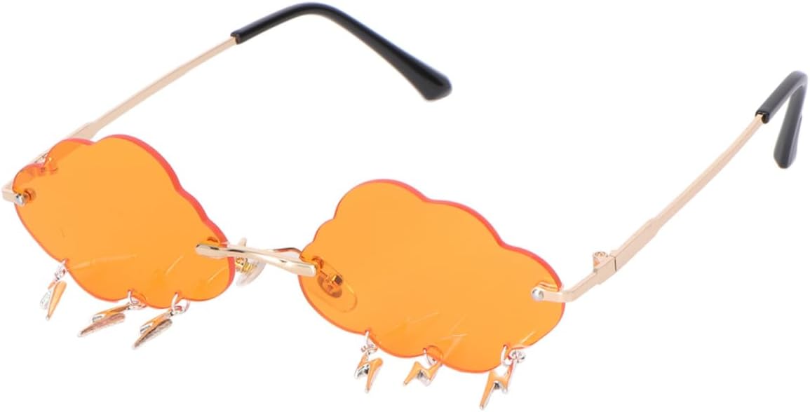 Солнцезащитные очки VALICLUD Cloud Bolt без оправы, модель Wave, для компактных лиц, защита от УФ-излучения, стильные очки унисекс для уличной моды и вечеринок, Orange
Солнцезащитные очки VALICLUD Cloud Bolt без оправы, модель Wave, для компактных лиц, защита от УФ-излучения, стильные очки унисекс для уличной моды и вечеринок, Orange