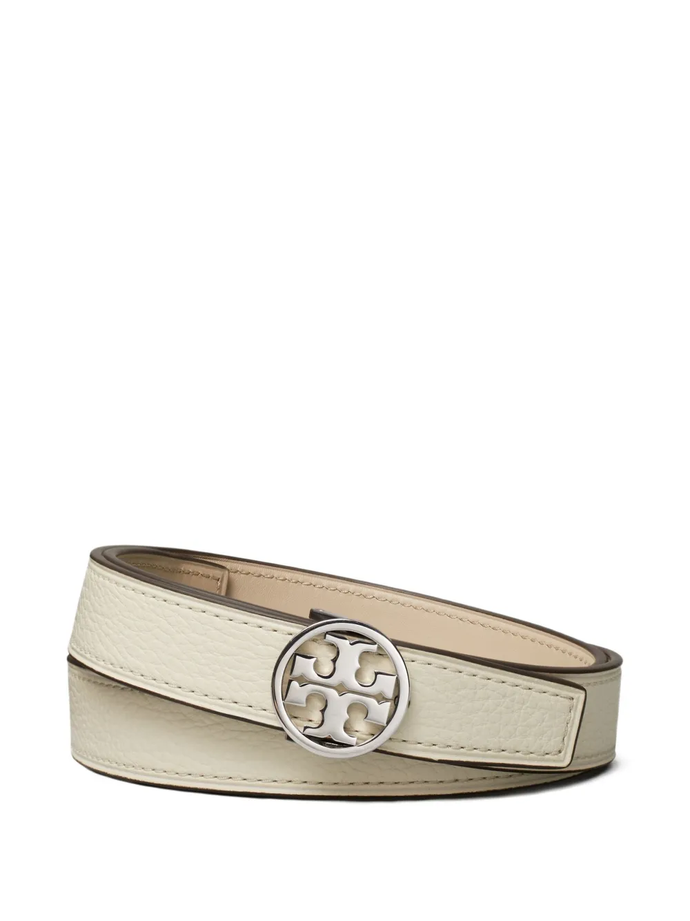 Ремень Miller Tory Burch, белый 
Ремень Miller Tory Burch, белый