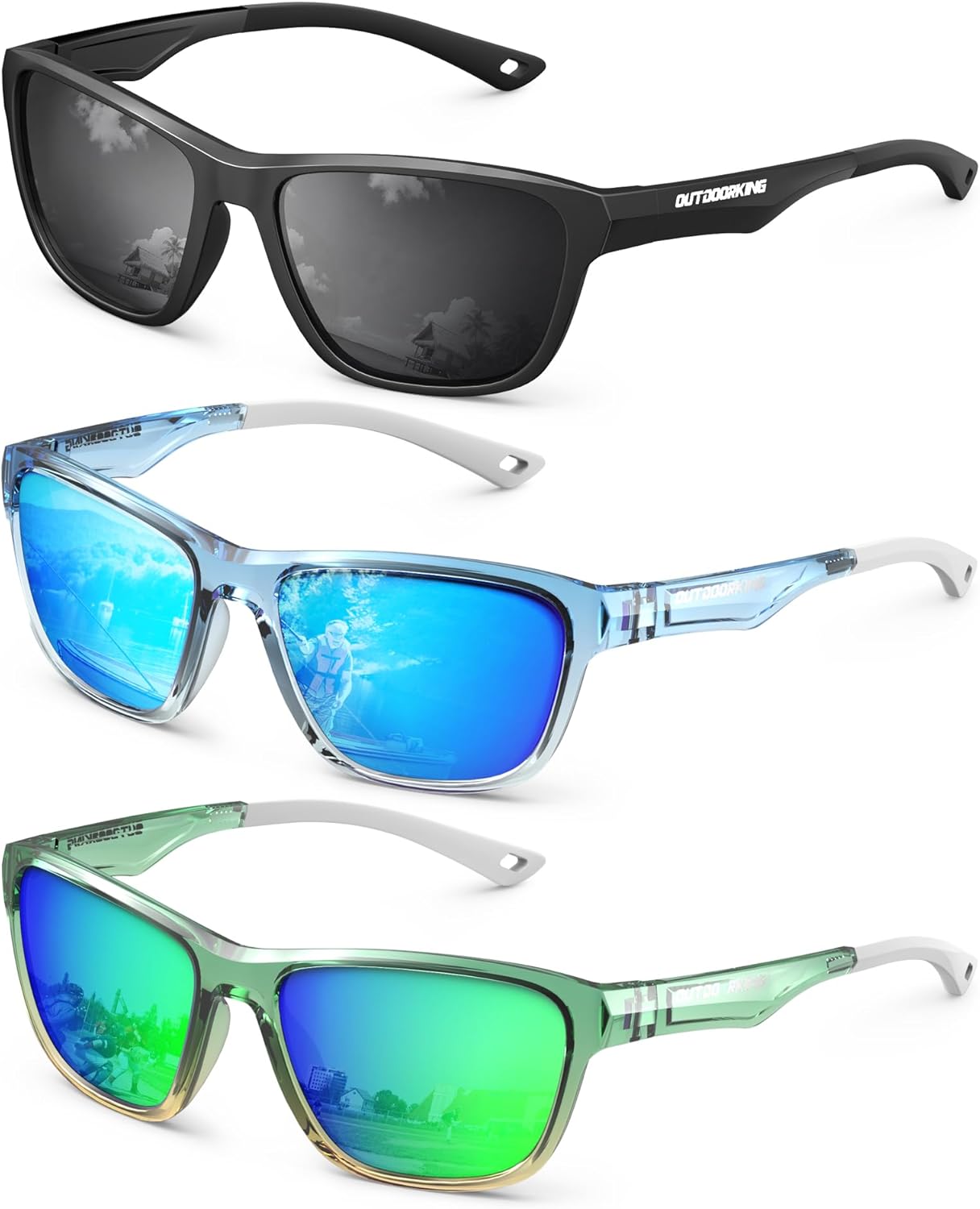 Поляризованные солнцезащитные очки KALIYADI для мужчин и женщин: солнцезащитные очки с легкой оправой для вождения, рыбалки и защиты от УФ-излучения UV400, A07-matte Black+blue/Ice Blue+candy/Green
Поляризованные солнцезащитные очки KALIYADI для мужчин и женщин: солнцезащитные очки с легкой оправой для вождения, рыбалки и защиты от УФ-излучения UV400, A07-matte Black+blue/Ice Blue+candy/Green