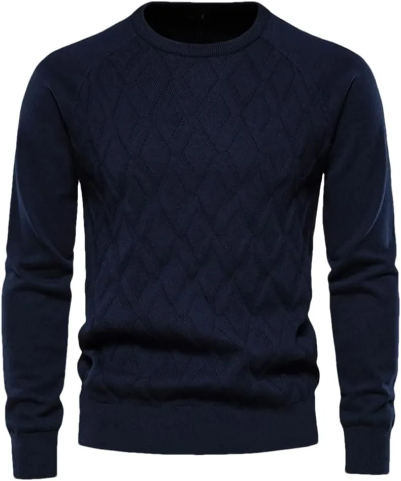 Мужской свитер из шерсти с узором аргайл
Мужской свитер из шерсти с узором аргайл