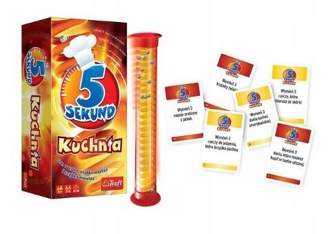 5 Seconds Kitchen, игра для вечеринки, Клубы Trefl
5 Seconds Kitchen, игра для вечеринки, Клубы Trefl
