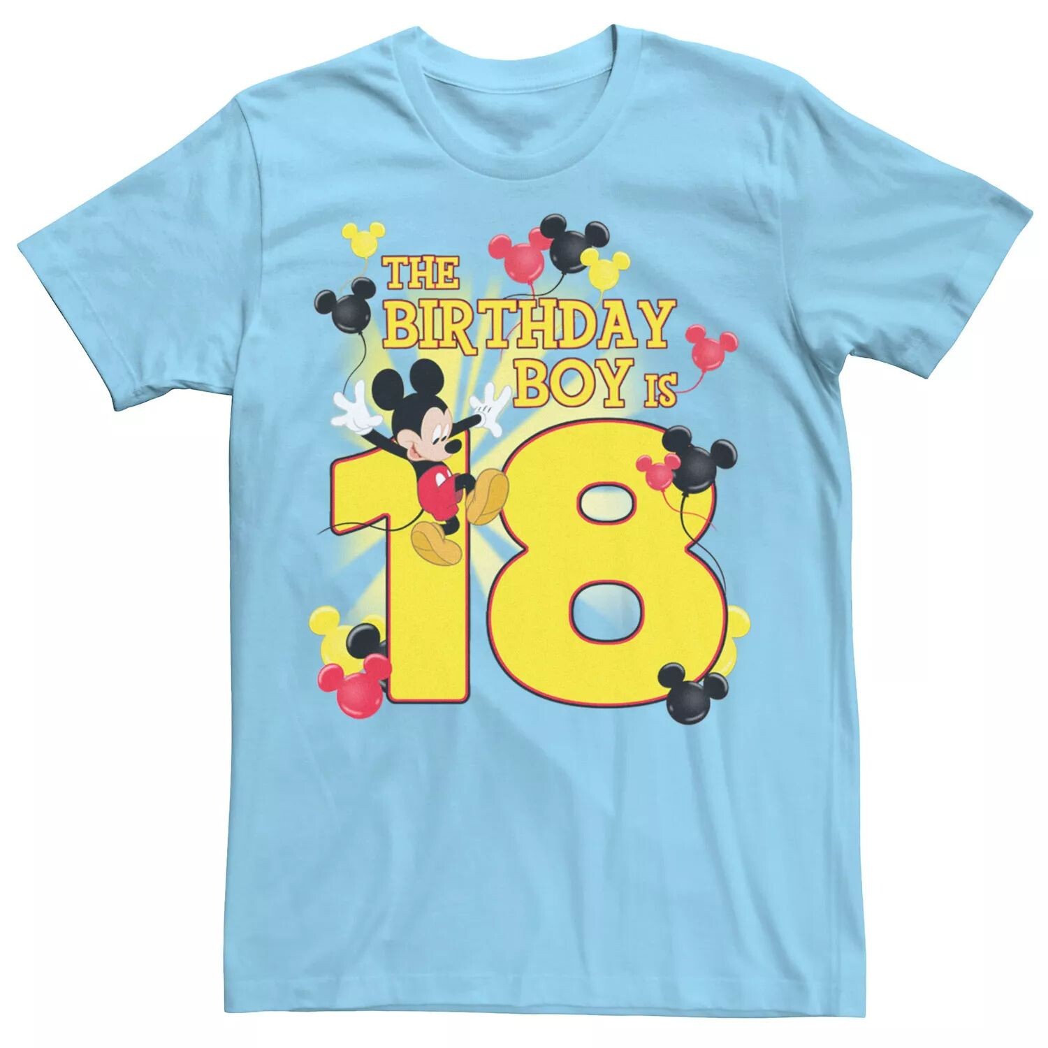 Мужская футболка «Микки и друзья» для мальчика на день рождения 18 лет Disney
Мужская футболка «Микки и друзья» для мальчика на день рождения 18 лет Disney