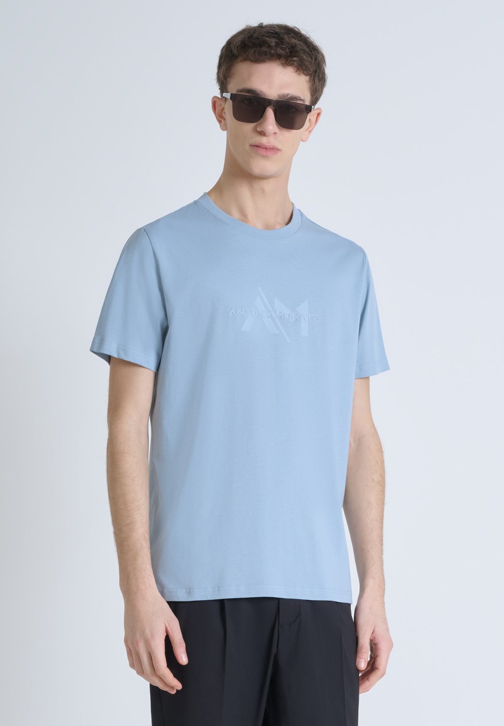 Футболка с принтом Antony Morato, светло-голубой
Футболка с принтом Antony Morato, светло-голубой