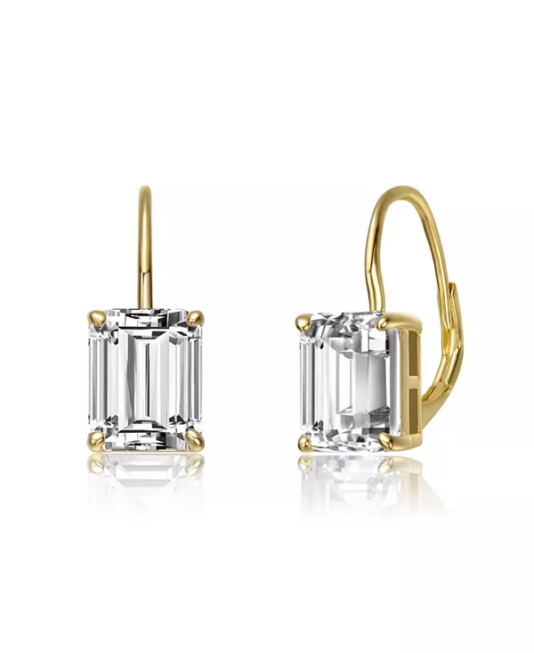 Серьги с застежкой-русалкой из стерлингового серебра 14 карат, покрытые золотом с прозрачными кубическими цирконами Genevive, gold
Серьги с застежкой-русалкой из стерлингового серебра 14 карат, покрытые золотом с прозрачными кубическими цирконами Genevive, gold