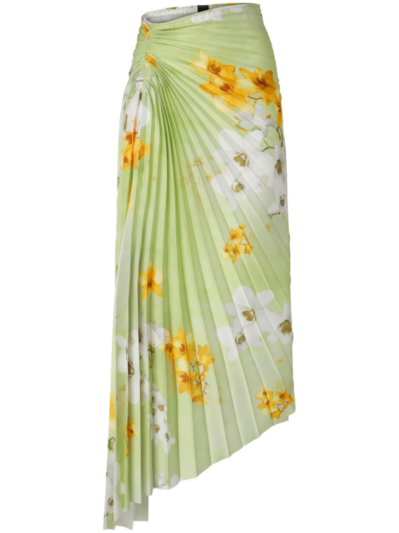 Юбка миди с цветочным принтом PINKO, зеленый 
Юбка миди с цветочным принтом PINKO, зеленый