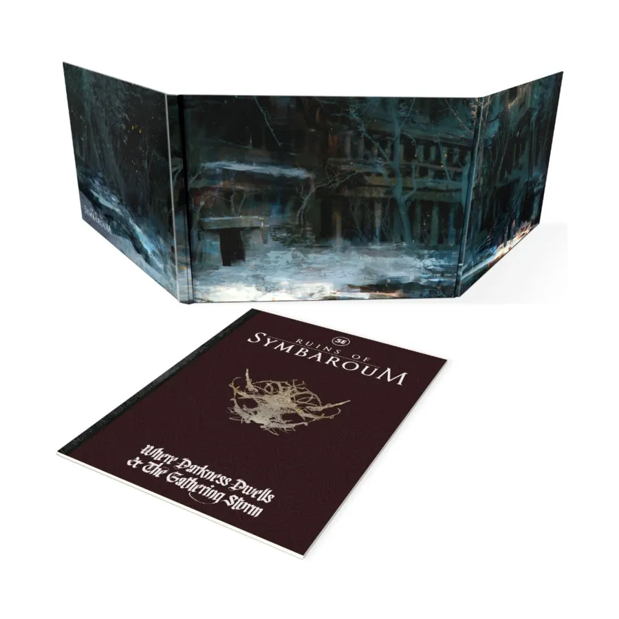 Game Master's Screen, Ruins of Symbaroum RPG (5e), твердый переплет
Game Master's Screen, Ruins of Symbaroum RPG (5e), твердый переплет