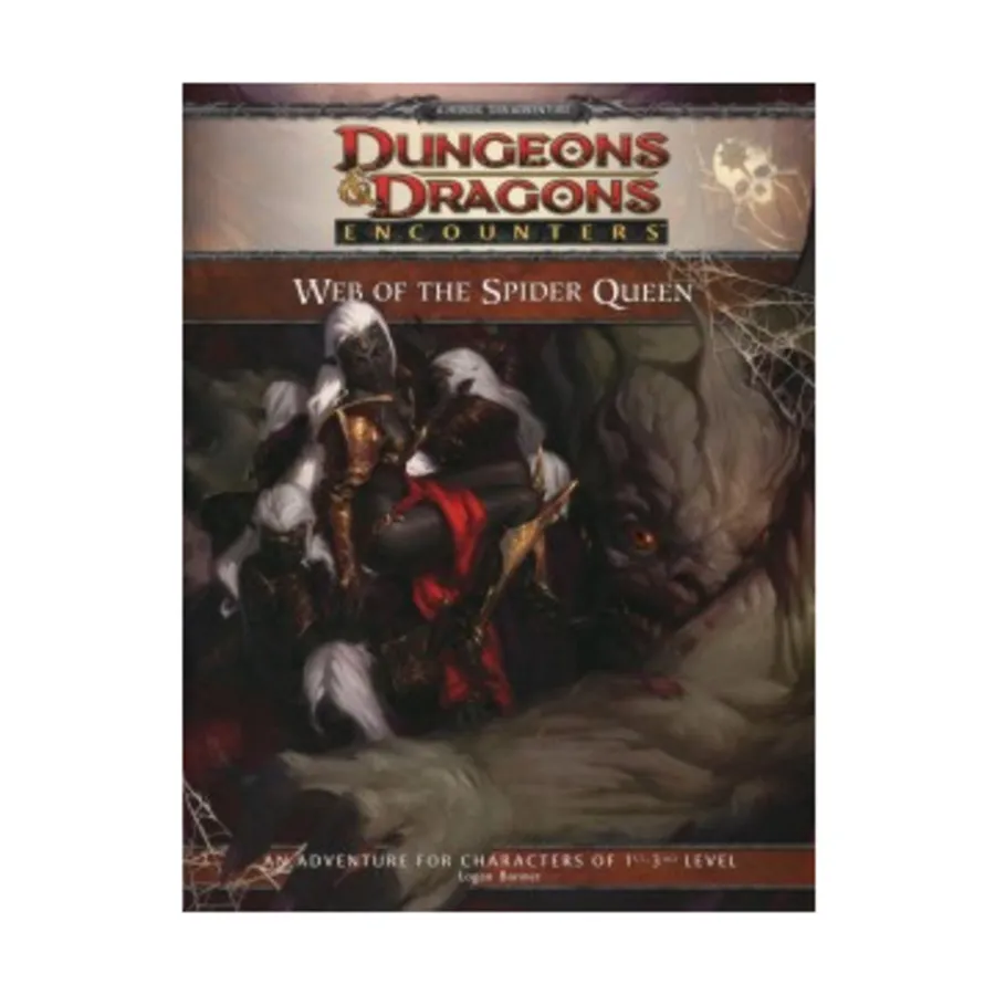 Модуль Web of the Spider Queen, Dungeons & Dragons (4th Edition) - D&D Encounters, Worldwide Gameday, & Other Promotional Items
Модуль Web of the Spider Queen, Dungeons & Dragons (4th Edition) - D&D Encounters, Worldwide Gameday, & Other Promotional Items