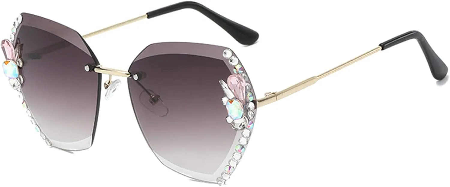 Willochra 2023 Роскошные винтажные солнцезащитные очки без оправы со стразами для женщин и мужчин, модные солнцезащитные очки с градиентными линзами, Gary
Willochra 2023 Роскошные винтажные солнцезащитные очки без оправы со стразами для женщин и мужчин, модные солнцезащитные очки с градиентными линзами, Gary