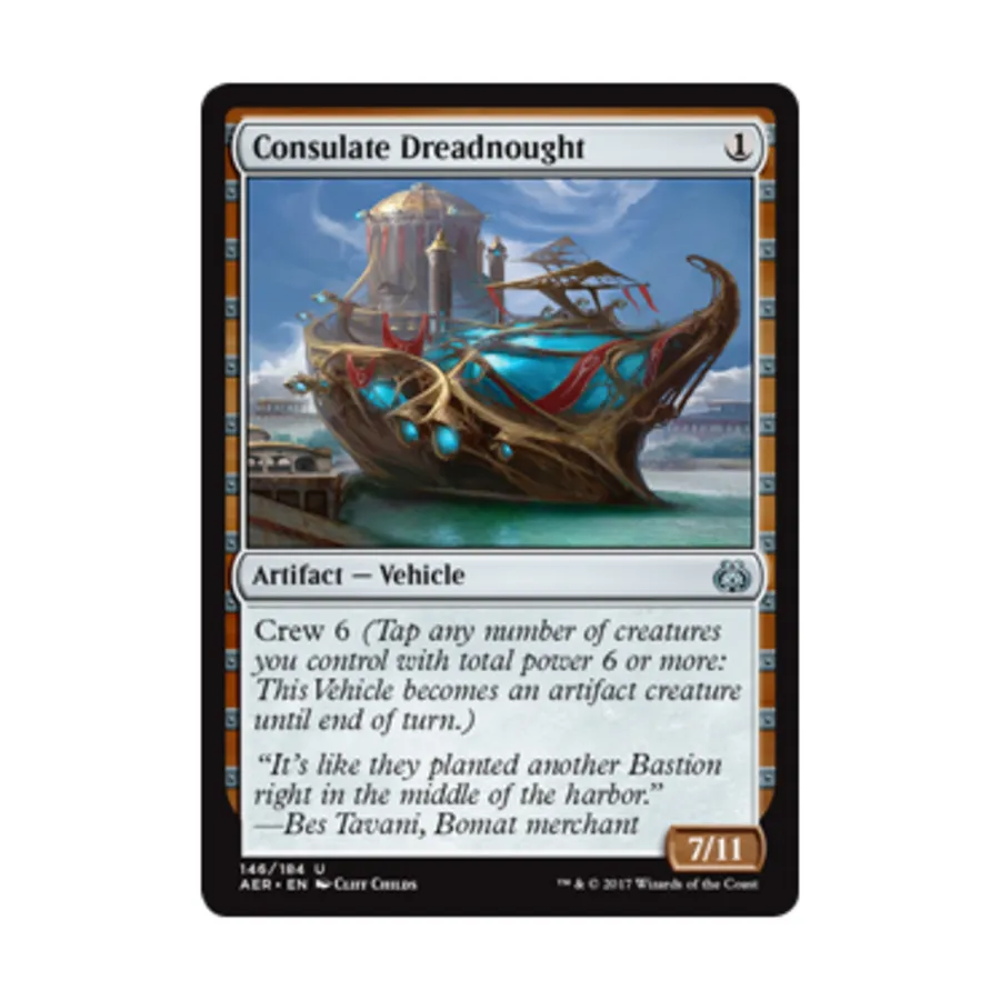 CCG Консульство Дредноут (U), MTG - Aether Revolt
CCG Консульство Дредноут (U), MTG - Aether Revolt