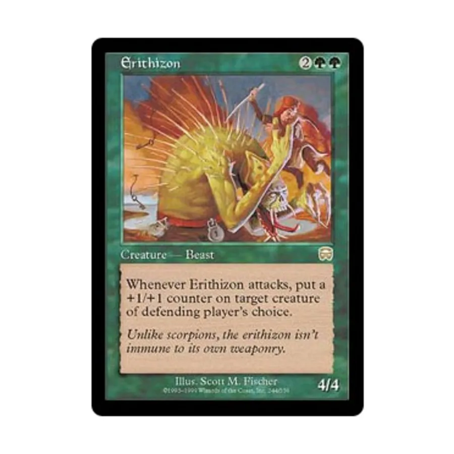 CCG Эритизон (R), MTG - Mercadian Masques
CCG Эритизон (R), MTG - Mercadian Masques