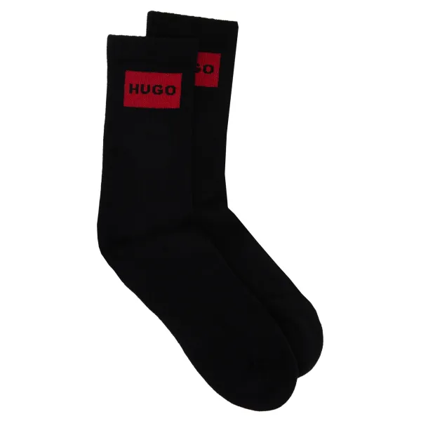 2 пары носков qs с этикеткой в рубчик cc Hugo, черный
2 пары носков qs с этикеткой в рубчик cc Hugo, черный