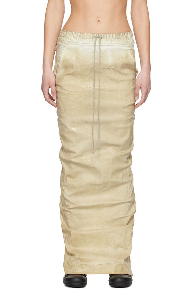 Голливудская джинсовая макси-юбка на пуговицах с запахом Rick Owens Drkshdw, цвет parchment
Голливудская джинсовая макси-юбка на пуговицах с запахом Rick Owens Drkshdw, цвет parchment