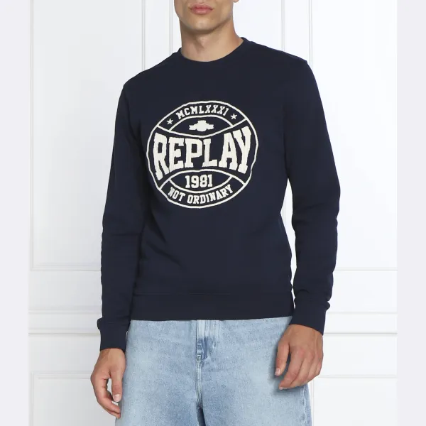 Толстовка обычного кроя Replay, синий
Толстовка обычного кроя Replay, синий