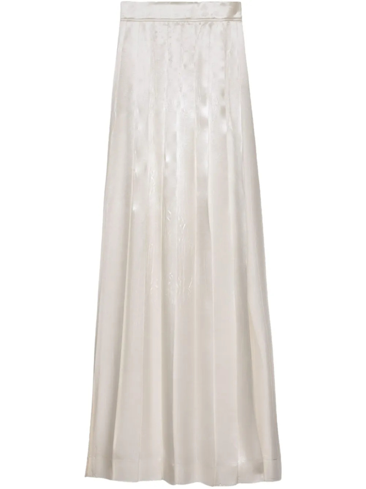 Prada атласная юбка макси со складками, белый
Prada атласная юбка макси со складками, белый
