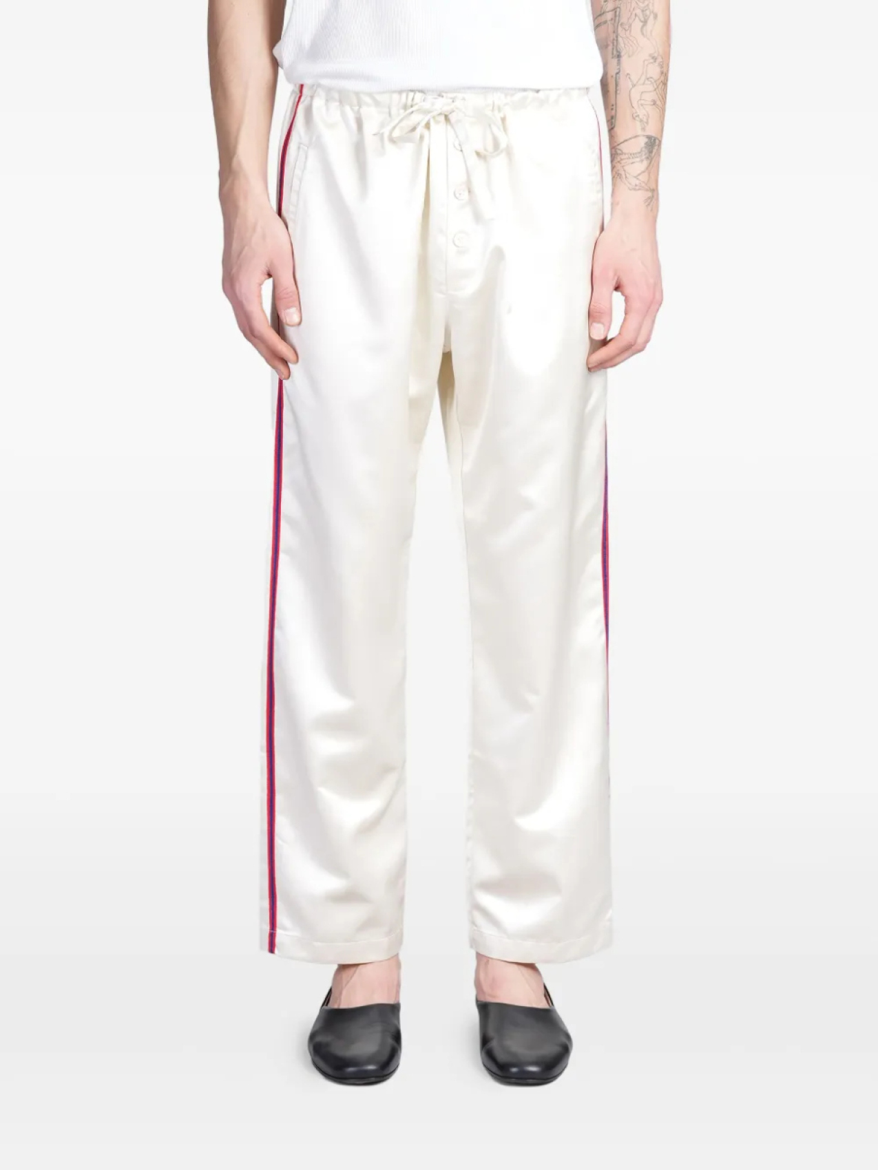 Спортивные брюки с лямками BODE, белый
Спортивные брюки с лямками BODE, белый