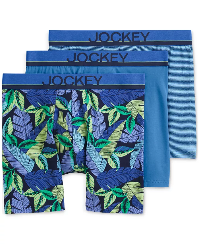 Мужские боксеры True Style Logo, 3 шт Jockey, синий
Мужские боксеры True Style Logo, 3 шт Jockey, синий