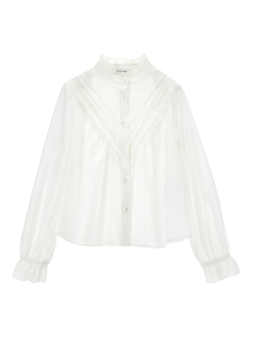 Рубашка с кружевной отделкой Philosophy Di Lorenzo Serafini Kids, белый
Рубашка с кружевной отделкой Philosophy Di Lorenzo Serafini Kids, белый