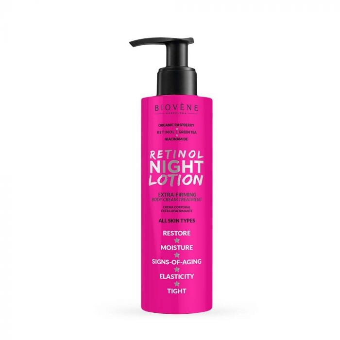 Крем для тела Retinol Night Lotion Crema Corporal Extra Reafirmante Biovène, 200 ml
Крем для тела Retinol Night Lotion Crema Corporal Extra Reafirmante Biovène, 200 ml