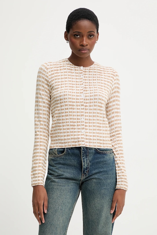 Кардиган United Colors Of Benetton, бежевый
Кардиган United Colors Of Benetton, бежевый