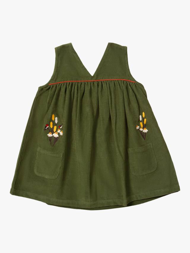 Детское хлопковое платье-сарафан в стиле свинг Little Green Radicals, Chive
Детское хлопковое платье-сарафан в стиле свинг Little Green Radicals, Chive