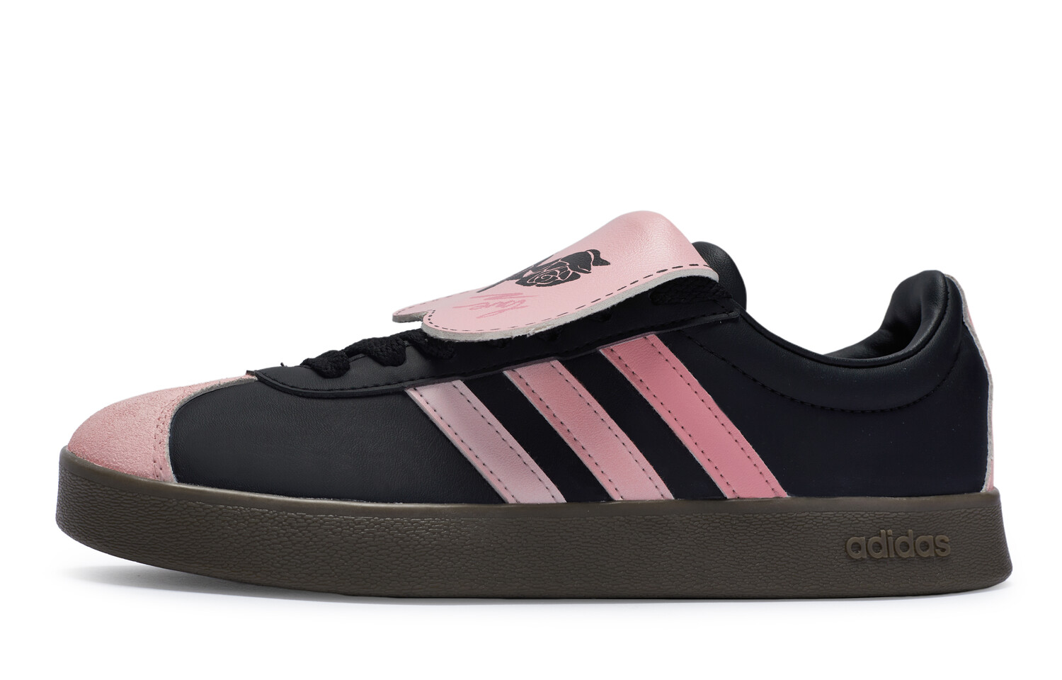 Кроссовки adidas neo Vl Court Skateboarding Shoes Unisex Low-top Pink, черный/розовый
Кроссовки adidas neo Vl Court Skateboarding Shoes Unisex Low-top Pink, черный/розовый
