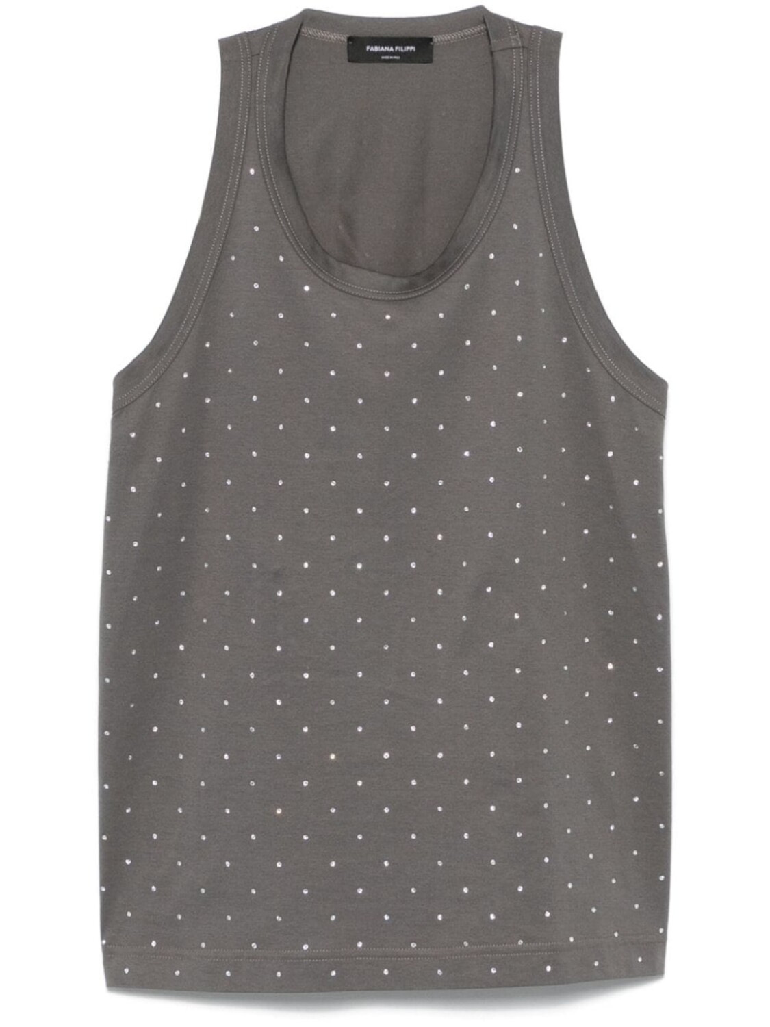 Fabiana Filippi топ из джерси, серый
Fabiana Filippi топ из джерси, серый