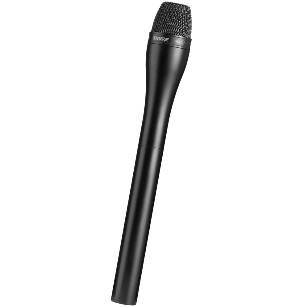 Shure SM63LB Всенаправленный динамический микрофон с выносной ручкой (черный)
Shure SM63LB Всенаправленный динамический микрофон с выносной ручкой (черный)