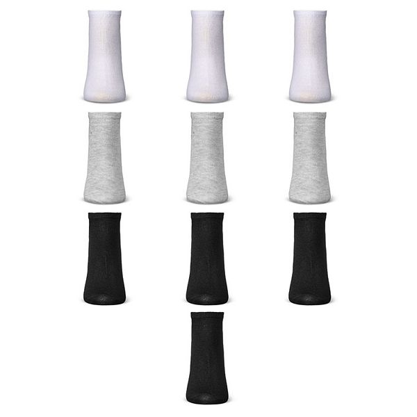 Низкий носок Solid, набор 10 пар Memoi, White Gray Black
Низкий носок Solid, набор 10 пар Memoi, White Gray Black