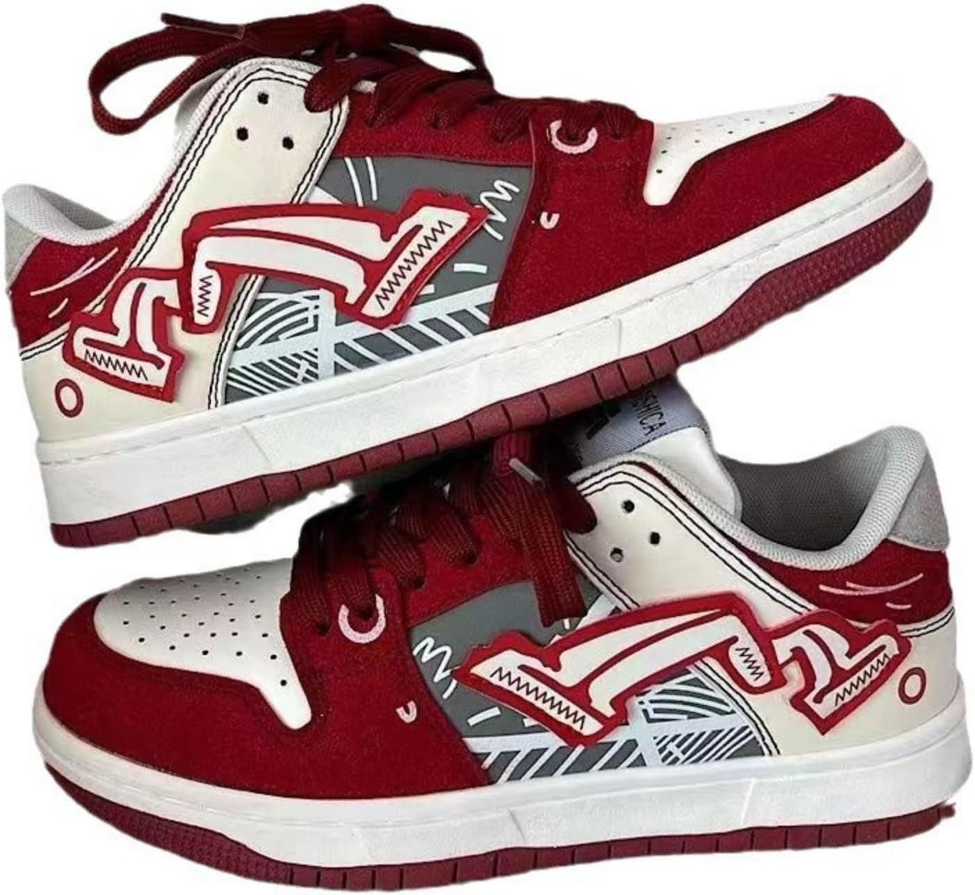 Модные массивные кроссовки Y2K для женщин и мужчин, ретро стиль, удобные, противоскользящие, для улицы, прогулок и скейтборда Macefil, красный
Модные массивные кроссовки Y2K для женщин и мужчин, ретро стиль, удобные, противоскользящие, для улицы, прогулок и скейтборда Macefil, красный