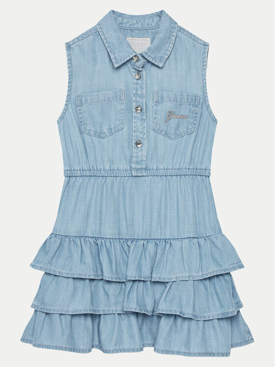 Джинсовое платье стандартный крой K5RK19 D3X30 Guess, синий
Джинсовое платье стандартный крой K5RK19 D3X30 Guess, синий