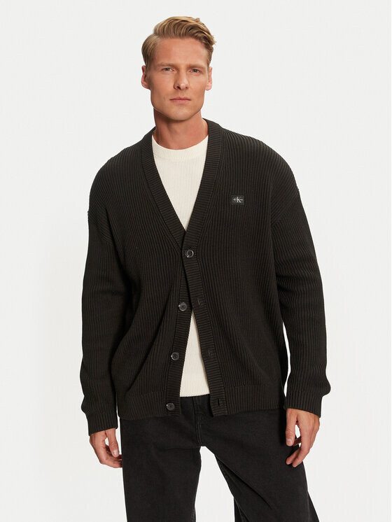 Кардиган стандартного кроя Calvin Klein Jeans, черный
Кардиган стандартного кроя Calvin Klein Jeans, черный