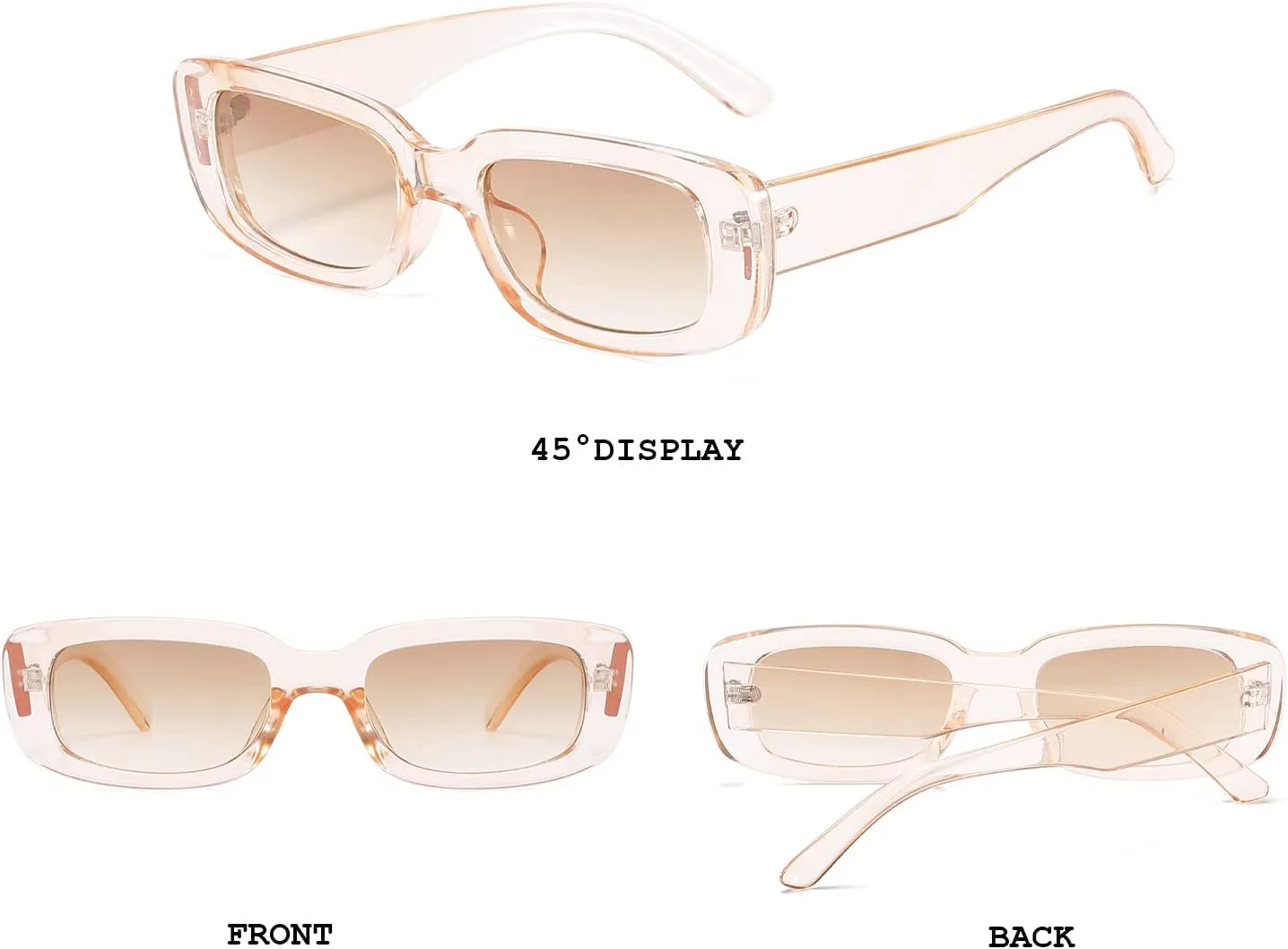 Солнцезащитные очки BUTABY прямоугольной формы для женщин, ретро-очки для вождения, винтажный стиль 90-х, узкая квадратная оправа, защита UV400, Tea Frame Brown Lens
Солнцезащитные очки BUTABY прямоугольной формы для женщин, ретро-очки для вождения, винтажный стиль 90-х, узкая квадратная оправа, защита UV400, Tea Frame Brown Lens