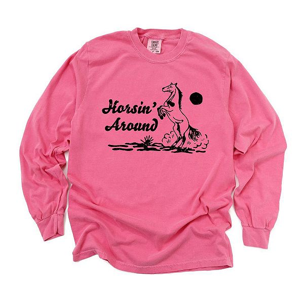 Футболка с длинным рукавом Horsin' around, окрашенная в готовом виде Simply Sage Market, Crunchberry
Футболка с длинным рукавом Horsin' around, окрашенная в готовом виде Simply Sage Market, Crunchberry