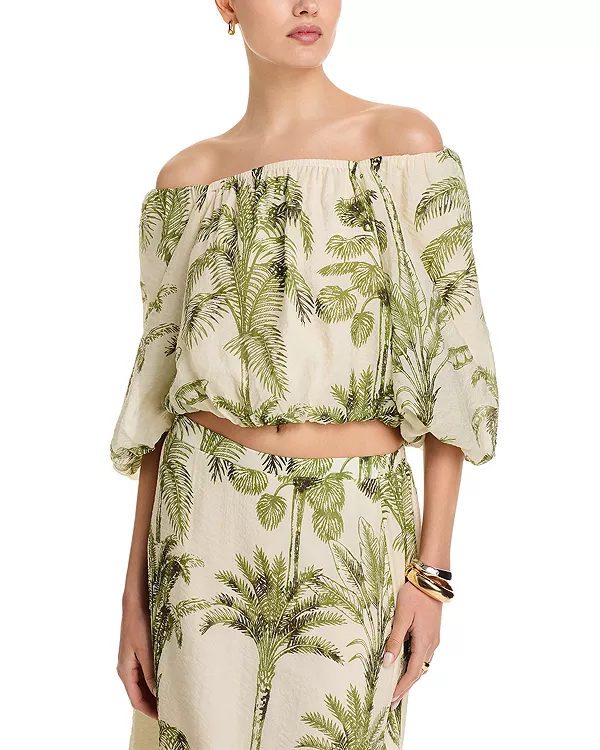 Топ с открытыми плечами Lucky & Coco, зеленый
Топ с открытыми плечами Lucky & Coco, зеленый