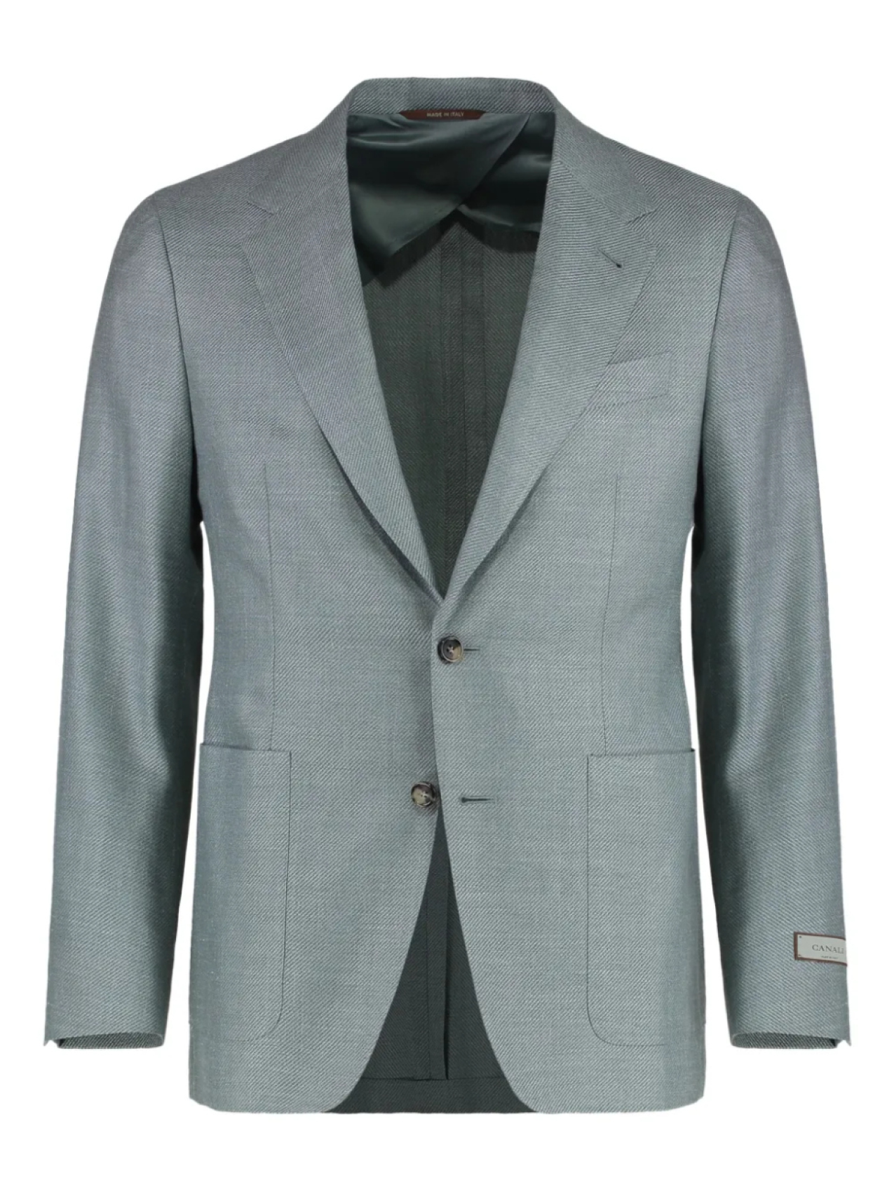 Однобортный блейзер Canali, синий
Однобортный блейзер Canali, синий