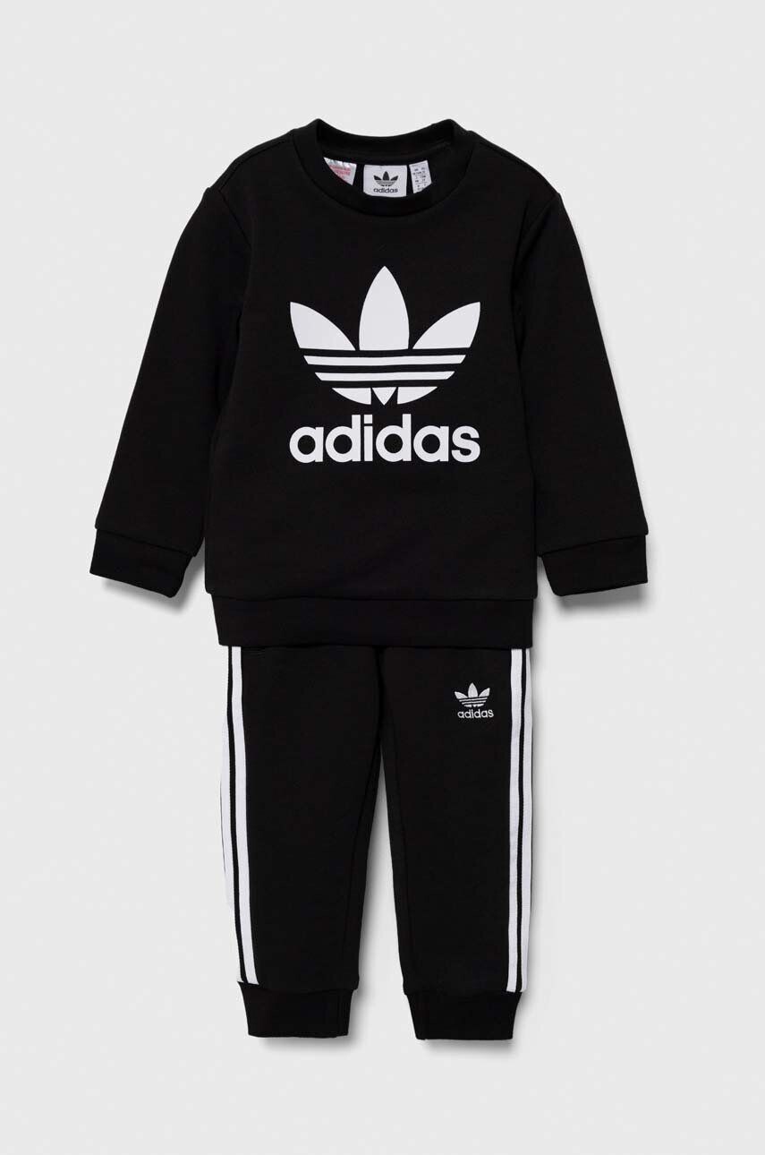 Детский спортивный костюм adidas Originals CREW SET, черный
Детский спортивный костюм adidas Originals CREW SET, черный