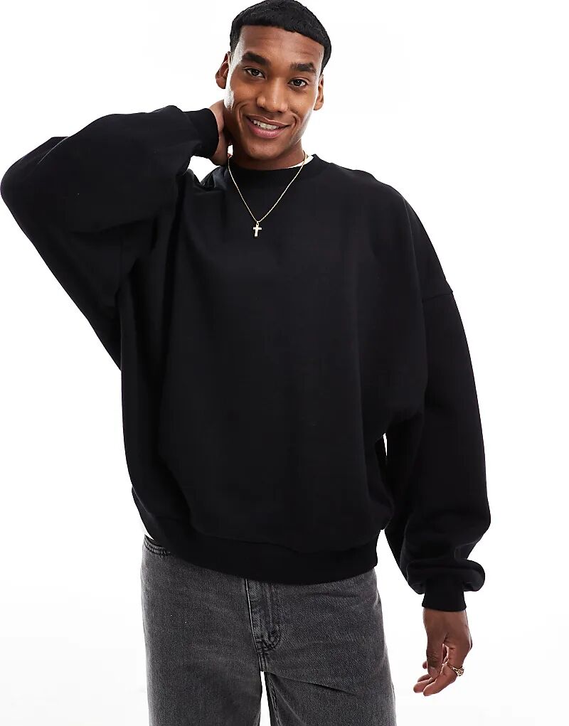 Премиальная толстовка большого размера плотностью 400 г/м² черного цвета ASOS DESIGN
Премиальная толстовка большого размера плотностью 400 г/м² черного цвета ASOS DESIGN