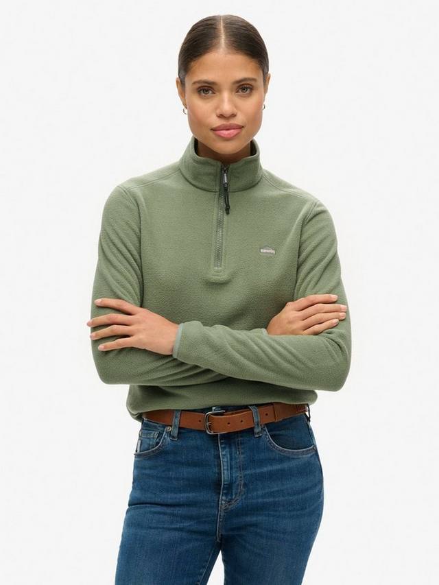 Джемпер из полярного флиса на молнии наполовину Superdry, цвет Laurel Khaki
Джемпер из полярного флиса на молнии наполовину Superdry, цвет Laurel Khaki