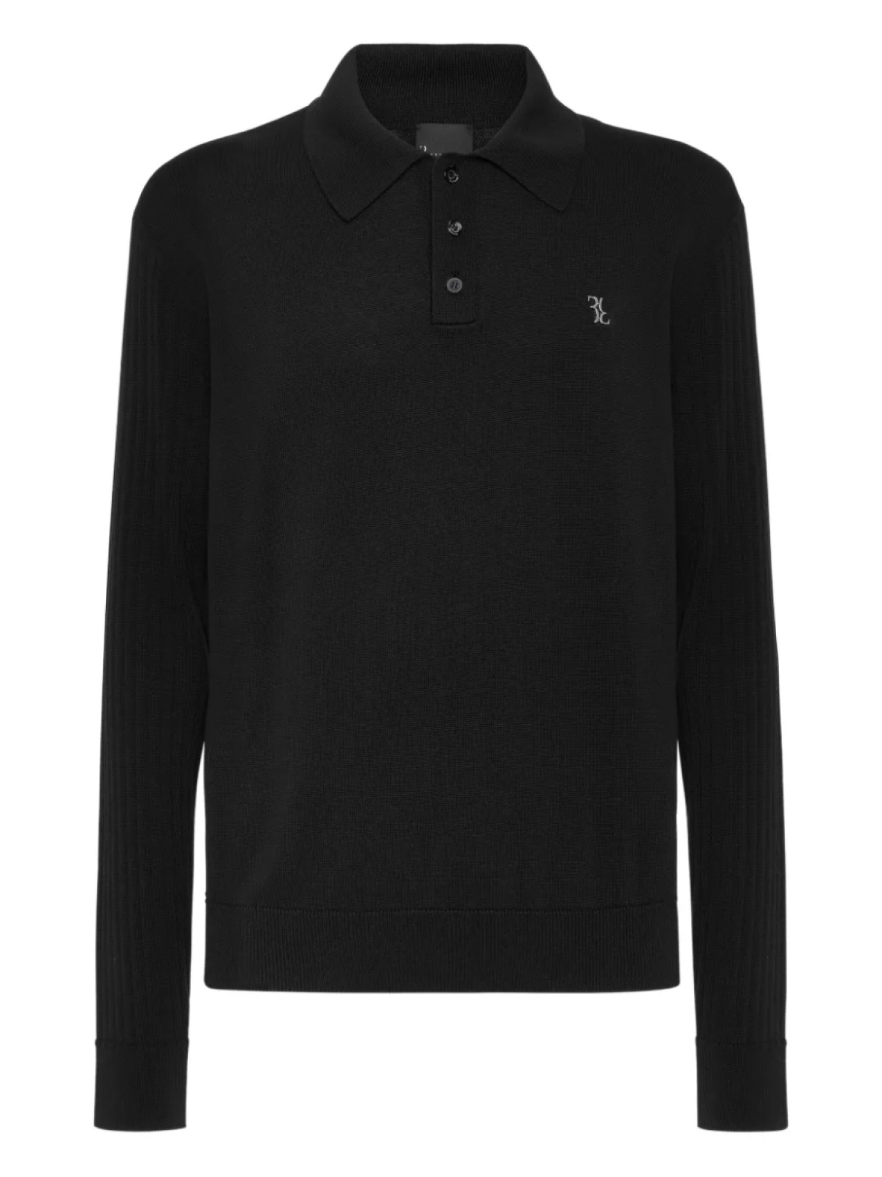 Рубашка-поло с длинными рукавами в рубчик Billionaire, черный
Рубашка-поло с длинными рукавами в рубчик Billionaire, черный