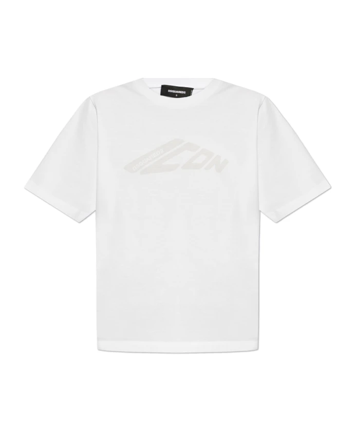 Футболка с принтом логотипа Dsquared2, белый
Футболка с принтом логотипа Dsquared2, белый