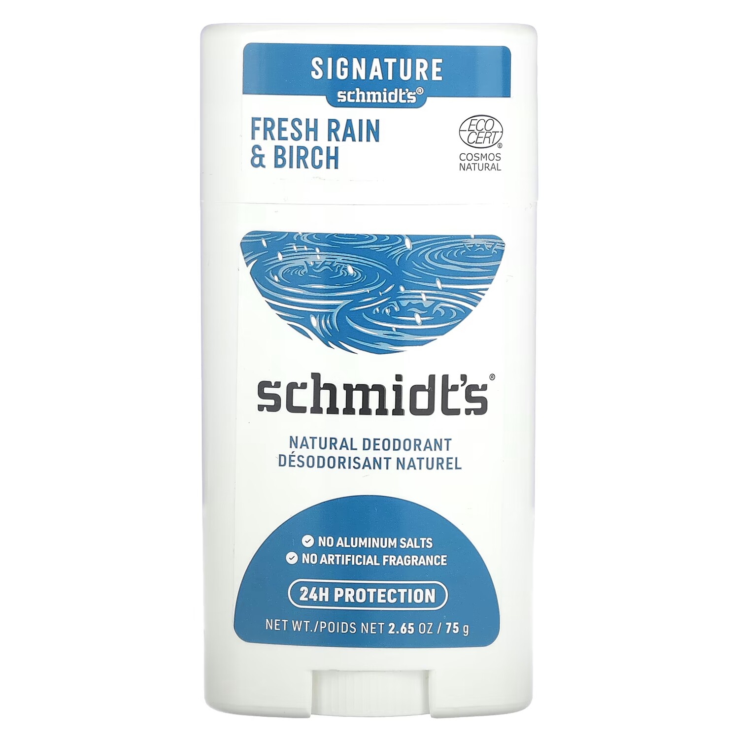 Натуральный дезодорант Schmidt's свежий дождь и береза, 75 гр.
Натуральный дезодорант Schmidt's свежий дождь и береза, 75 гр.