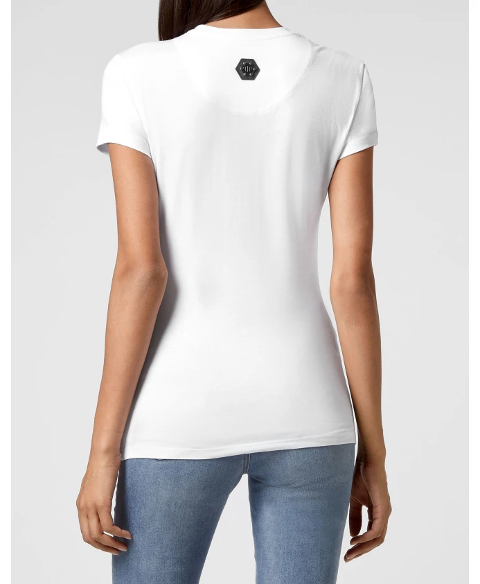 Футболка с круглым вырезом, размер S. Philipp Plein, белый
Футболка с круглым вырезом, размер S. Philipp Plein, белый